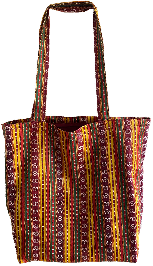 Black Iris Large Tote Levantine