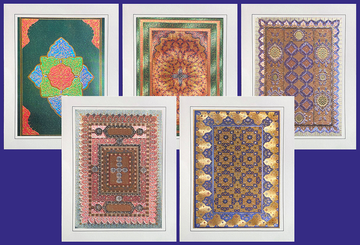 Exclusive Collection of Arab and Islamic Art - ECB (Pack of 5 cards and envelopes) - manara