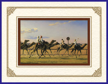 Load image into Gallery viewer, Desert Life Collection of Orientalist Art - DLC4 The Finish (Pack of 5 cards and envelopes) - manara