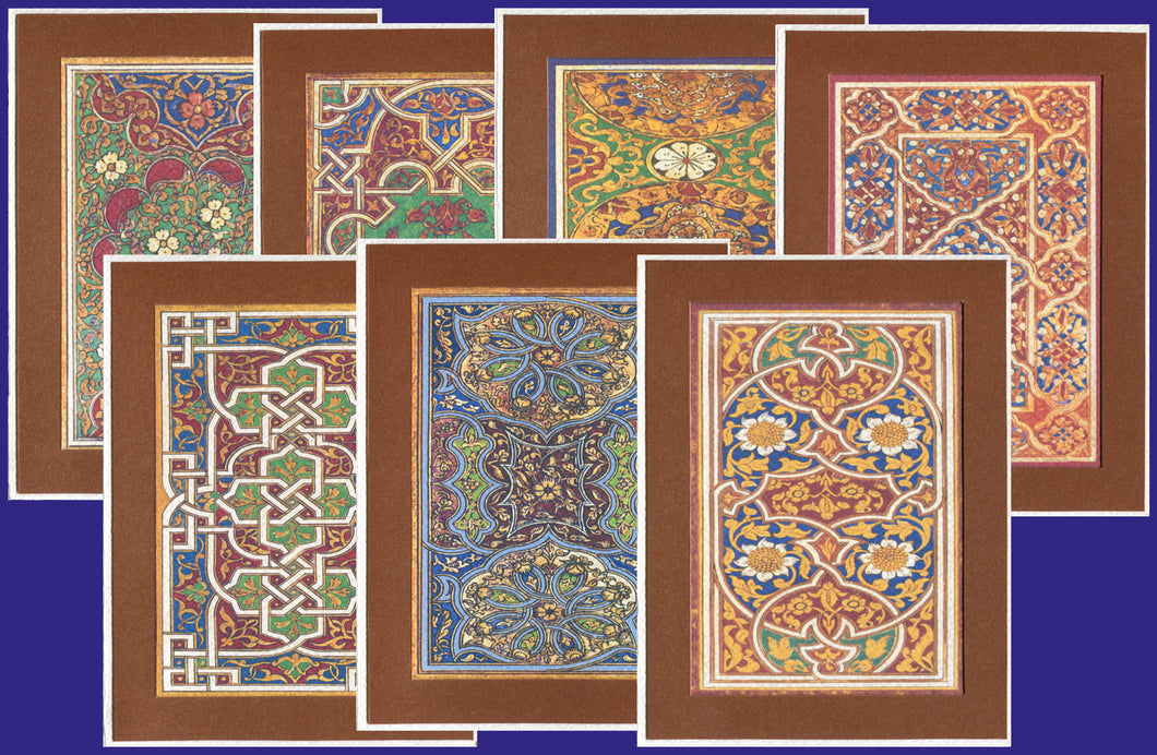 Obsession Collection of Arab and Islamic Art - MOCΩ complete (Pack of 7 cards and envelopes) - manara