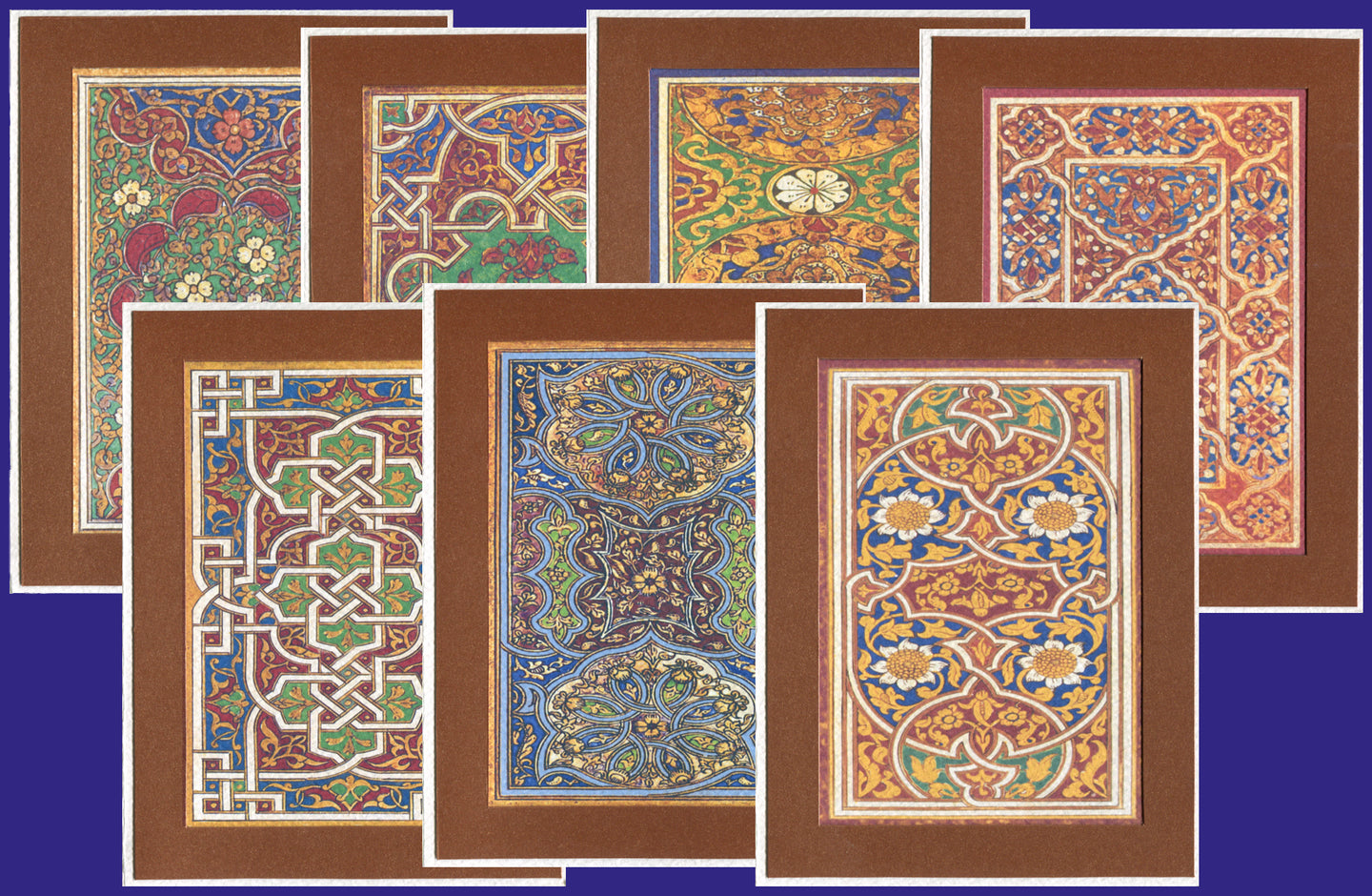Obsession Collection of Arab and Islamic Art - MOCΩ complete (Pack of 7 cards and envelopes) - manara