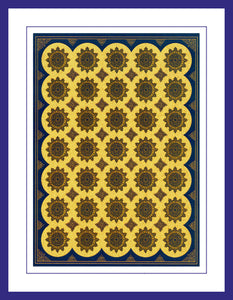 Rondelle Collection of Arab and Islamic Art - RGC3 (Pack of 5 cards and envelopes) - manara