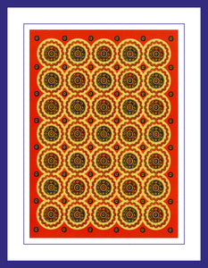 Rondelle Collection of Arab and Islamic Art - RGC4 (Pack of 5 cards and envelopes) - manara