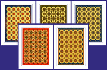 Load image into Gallery viewer, Rondelle Collection of Arab and Islamic Art - RGCΩ complete (Pack of 5 cards and envelopes) - manara